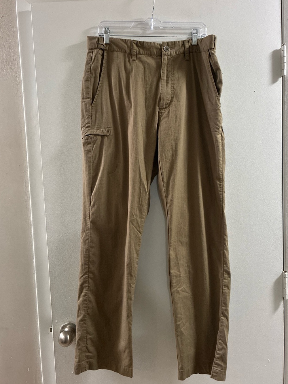 Exofficio Tan Cargo-Style Chino Pants 34/32